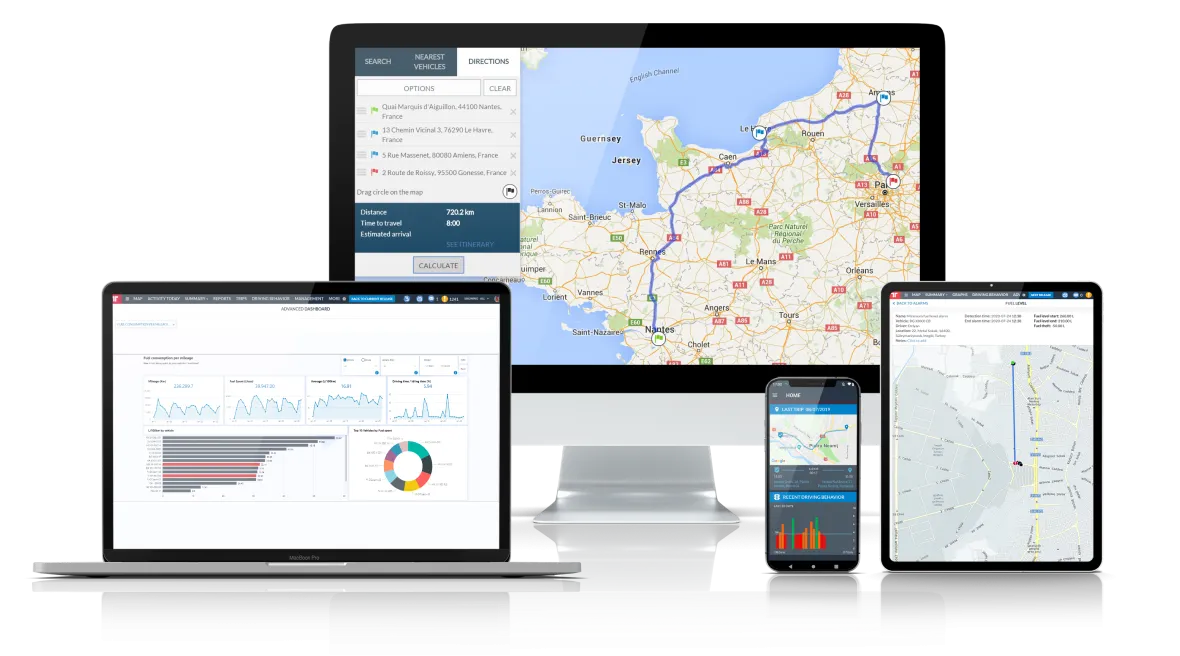 GPS Vehicle Tracking - Frotcom